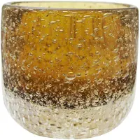Jakobsdals Maple Kaarshouder 8 Cm Oranje - Kaarshouders Glas Orange - N892356-57
