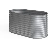 OK-Living Hoogbed – 160 x 82 cm Zilver