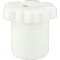 Marimekko Unikko Collectible Pot 6,5x15,5 Cm Wit / Goud - Potten & deksels Steengoed White - 073620-120