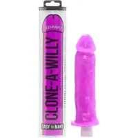 Clone-a-Willy - vibratie in neon paars