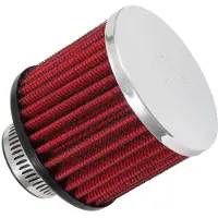 K&N Engineering K&N 1.25in Flange ID x 3in OD x 2.5in H Rubber Base Crankcase Vent Filter