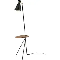 Warm Nordic Cone Vloerlamp Met Tafel Noir - Vloerlampen Eiken Black - 40200040190