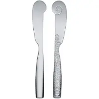 Alessi Dressed Butter Knife - Messen Roestvrijstaal Roestvrij staal - MW03-37