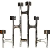 Pols Potten Kandelaar Folding Nickel Square