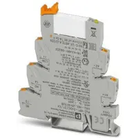 Phoenix Contact PLC-RPT-24DC/21/EX Relaismodule (modulair) Nominale spanning: 24 V/DC Schakelstroom (max.): 6 A 1x wisselcontact 10 stuk(s)