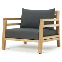 Ethimo Costes Loungestoel - Loungefauteuils Teak - COPLT1
