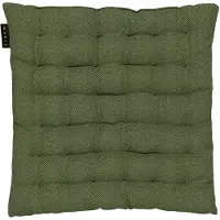 Linum Pepper Zitkussen 40x40 Cm - Kussens Katoen Dark Olive Green - 21PEP54000A93