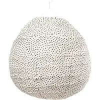 A world of craft Fleck Lampshade /Black - Lampenkappen Katoen White - 1002807-BA