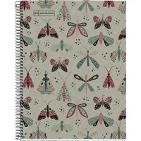 MAUL - Notebook A4 Ecobutterfly - 80 vel - geruit papier 4-gaatsperforatie