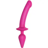 Strap-On-Me Switch Semi-Realistic XXL - 2-in-1 dildo (roze)