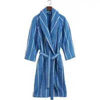 Gant Home Stripe Badjas S - Badjassen & pantoffels Biologisch Katoen Blue Bell - 856006103S476