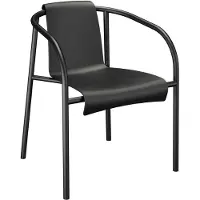 Houe NAMI Tuinstoel met armleuning stalen frame 2 stuks