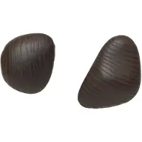 Ferm Living Cairn Haakjes Set van 2 Dark Brown