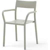 New Works May Armchair Outdoor armleunstoel Light Grey