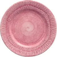 Mateus Stripes bord Ø21 cm Roze
