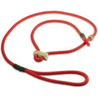 Mystique Field trial moxon Lijn 8mm 130cm rood met hoornstopper