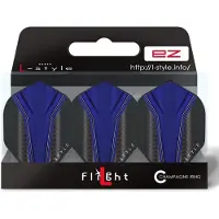 L-Style Champagne L1 EZ Standard Inception Blue - Dart Flights