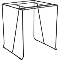 Brafab Sinarp Tafelstand 70x70 Cm Zwart - Bijzettafels en kleine tafels Staal Black - 1457-8