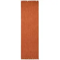 Chhatwal & Jonsson Nanda gangloper Rust Melange, 80x250 cm