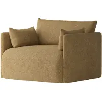 Audo Copenhagen Offset fauteuil Audo Bouclé 06 Gold