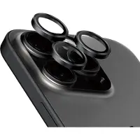 PanzerGlass Camera Protector Hoops Optic Rings voor de Apple iPhone 15 Pro / 15 Pro Max - Black Titanium
