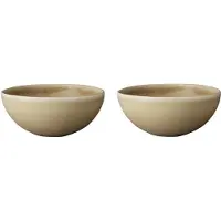 PotteryJo Daga Kom Pak Van 2 17 Cm - Serveerkommen Steengoed Oat - 043305-G0402