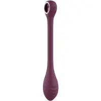 Dream Toys Glam - oplaadbare, waterdichte buigbare G-spot vibrator (paars)