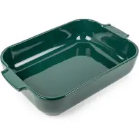 Peugeot Appolia Ovenschaal 36 cm - Bosgroen - Rechthoek