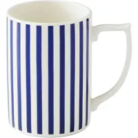 Spode Steccato Mok 34 Cl Narrow Stripe - Koffiekopjes Aardewerk Blue - ITSN4882