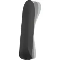 Sweet Smile Smile - mini vibrator - oplaadbaar, waterdicht - zwart