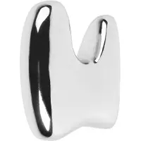 Broste Copenhagen Roberta haak 10x7 cm Silver finish