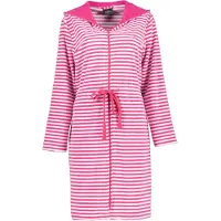 Cawö Badjas Home 834 Capuchon & Tunnelkoord Women Pink-XL