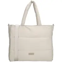 Beagles Calvia Shopper Crossbody Schoudertas Trendy Fashion Bag - Crème