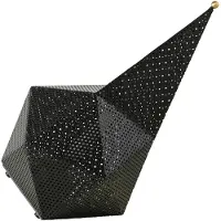Gubi Buitenverlichting , Bagdad, dimbare, Zwart, Terras, Metaal, Modern