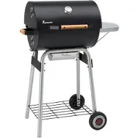 Landmann Black Taurus 440 Houtskoolbarbecue - Robuust Design - Groot Grilloppervlak