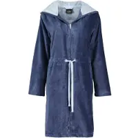 Cawö Home 822 Badjas Dames Sea Capuchon & Tunnelkoord-40 / 42