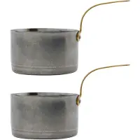 Nicolas Vahé Presentation mini-pan Ø10 cm 2-pack Silverfinish