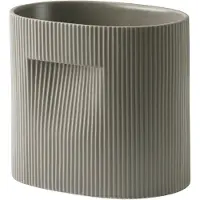 Muuto Bloempot Ridge Taupe 24 cm