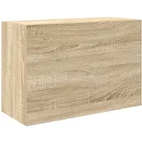vidaXL Badkamerwandkast 60x25x40 cm bewerkt hout sonoma eikenkleurig
