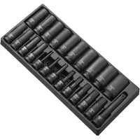 Expert by Facom Module Lange Impact-doppen | 1/2" | 25 Stuks - E041644