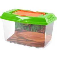 Play educatief speelgoed insecten draagkoffer multicolor.