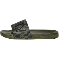 Superdry Strand-/badschoen 'Core' donkergrijs / kaki