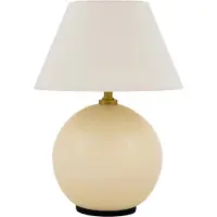 Globen Lighting Tafellampe , IRIS, dimbare, Beige, Woonkamer, Glas, Vintage / Retro
