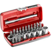 Facom set vast-/losschroeven 1/4'' met compacte flex ratel - R1PICOPB