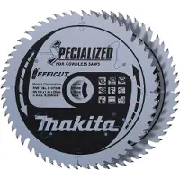 Makita B-57336-2 Cirkelzaagblad Hout Efficut - 165X20X1.45 mm - 2 Stuks