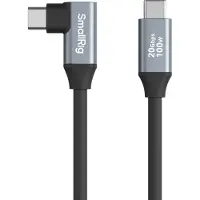 SmallRig 4791 USB-C (Straight) to USB-C (Angled) Data Cable (60cm / 23.6in)