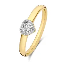 Isabel Bernard Ring goud / transparant