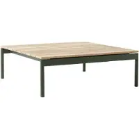 &tradition Ville Outdoor AV50 salontafel Bronze green-teak