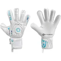 Elite Sport Supreme Keepershandschoenen Wit Lichtblauw