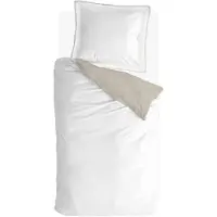 Walra Dekbedovertrek Classy Tencel - 140x220 - 65% Tencel / 35% Katoen BCI - Off White / Beige